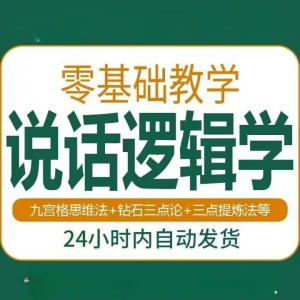 说话技巧口才训练思维逻辑学习课程如何让说话更有逻辑教程视频
